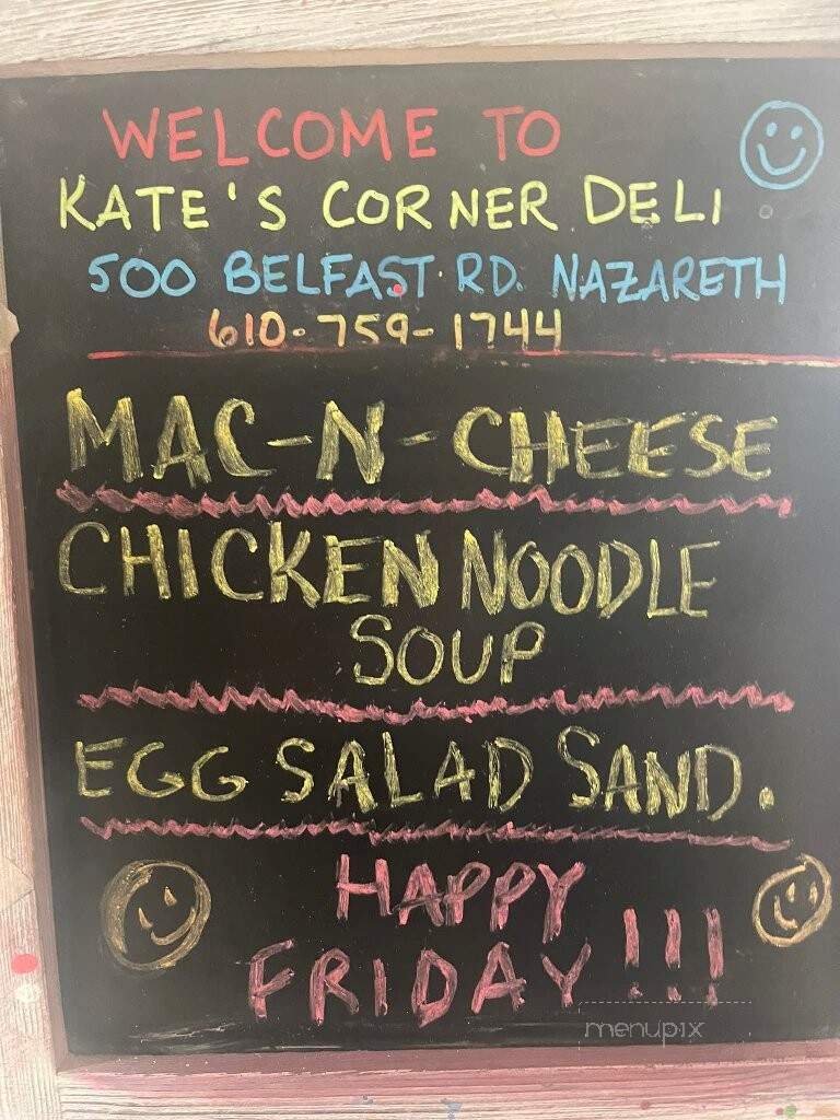 Kates Corner Deli - Nazareth, PA