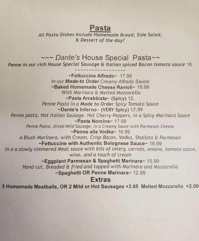 Dantes Italian Bistro & Pastry - Phoenixville, PA