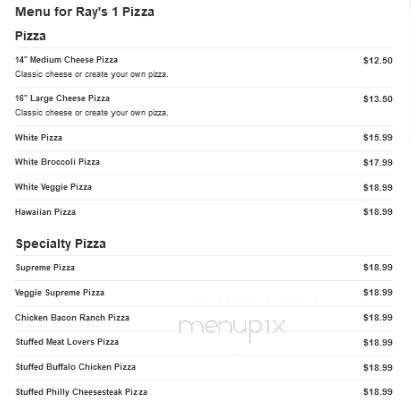 Ray's 1 Pizza - Wyomissing, PA