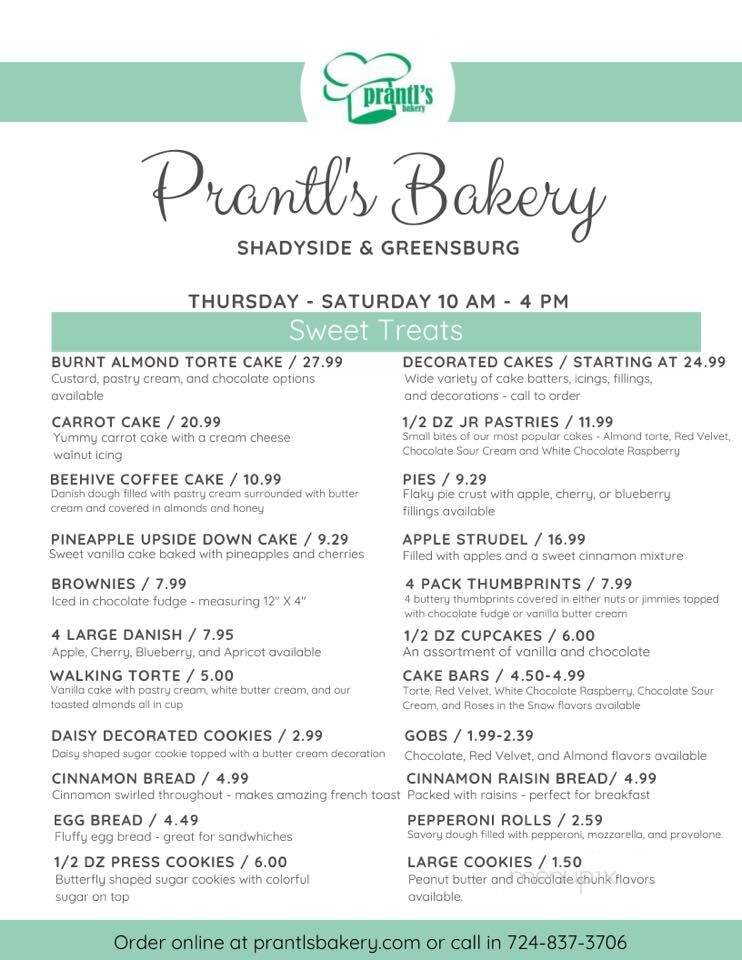 Prantls Bakery - North Huntingdon, PA