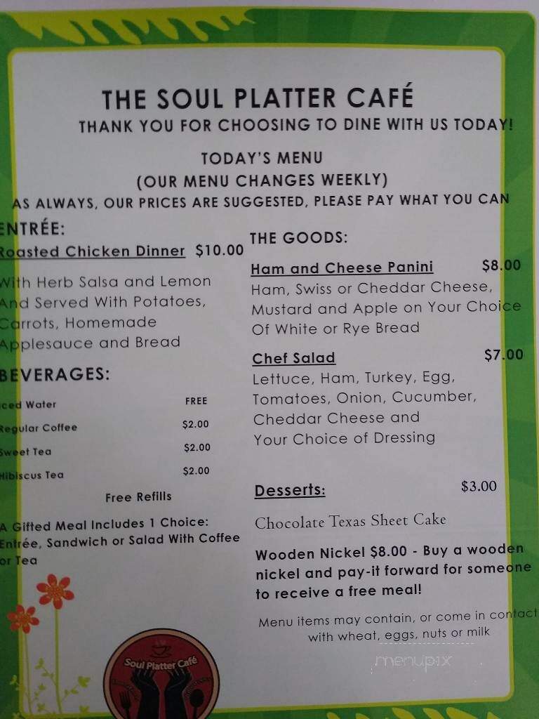 Soul Platter Cafe - DuBois, PA