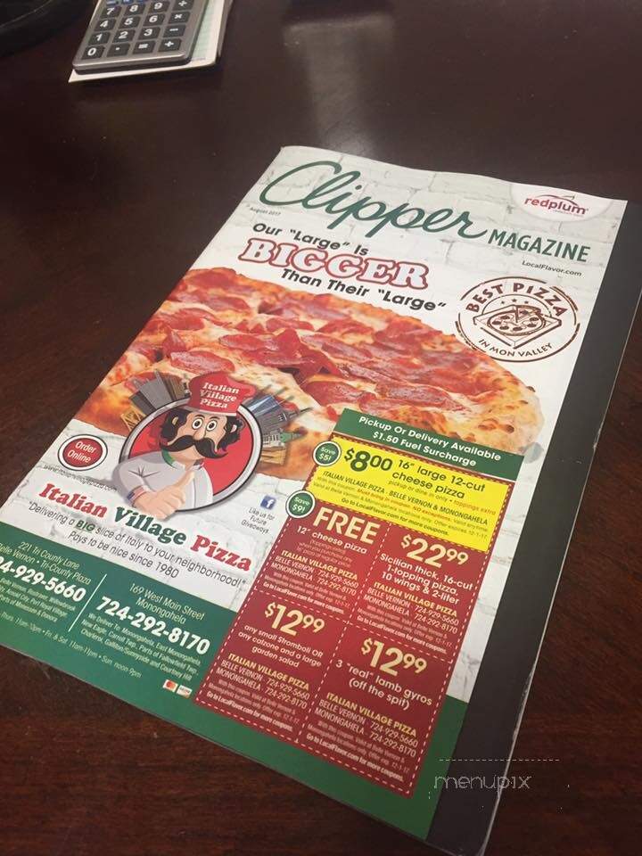 Italian Village Pizza - Belle Vernon, PA