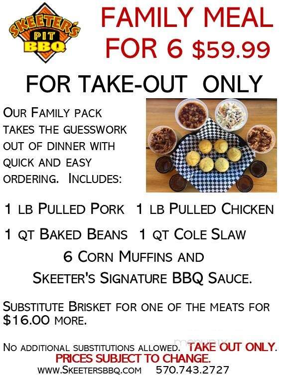 Skeeters Pit BBQ - Shamokin Dam, PA