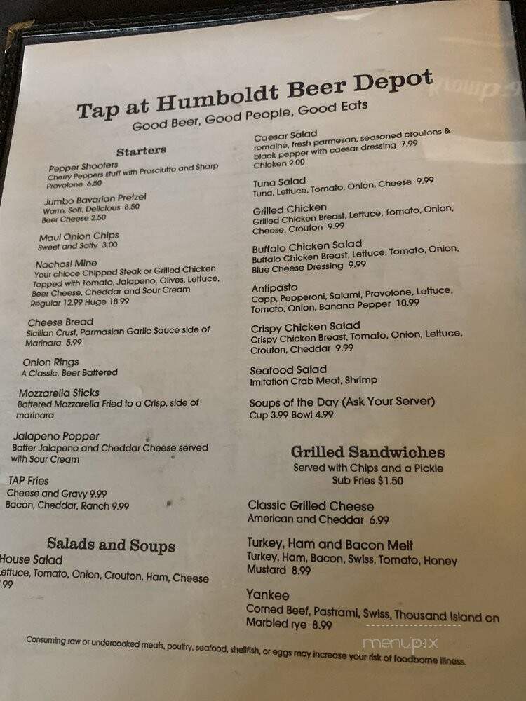 Tap At Humboldt Beer Depot - Hazle Township, PA