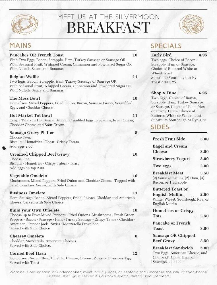 Silvermoon Restaurant - Lewisburg, PA