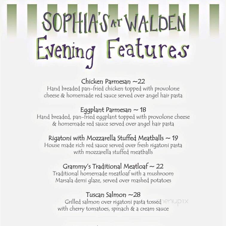 Sophia's at Walden - Mechanicsburg, PA