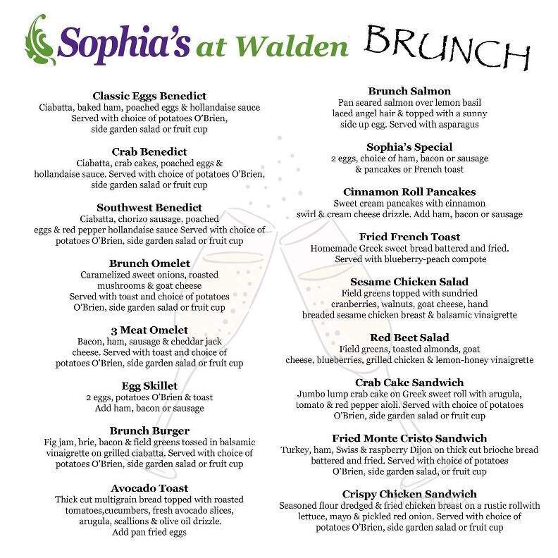 Sophia's at Walden - Mechanicsburg, PA