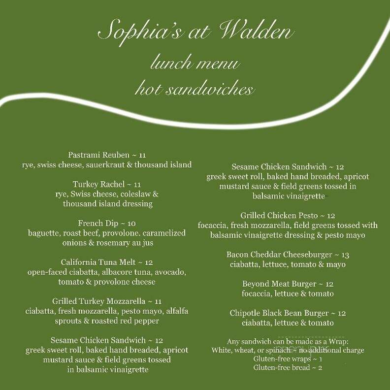 Sophia's at Walden - Mechanicsburg, PA