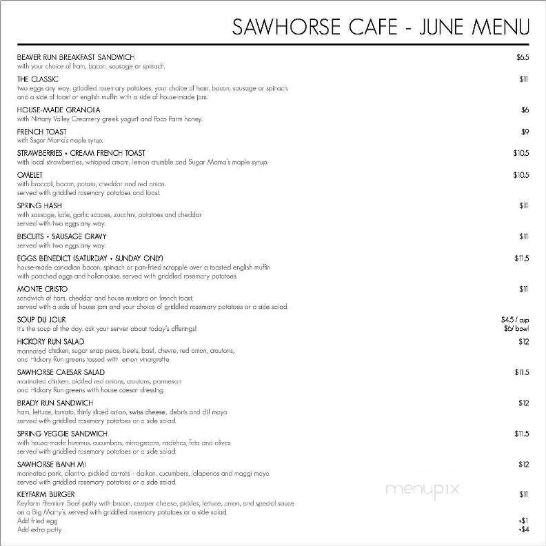 The Sawhorse Cafe - Williamsport, PA