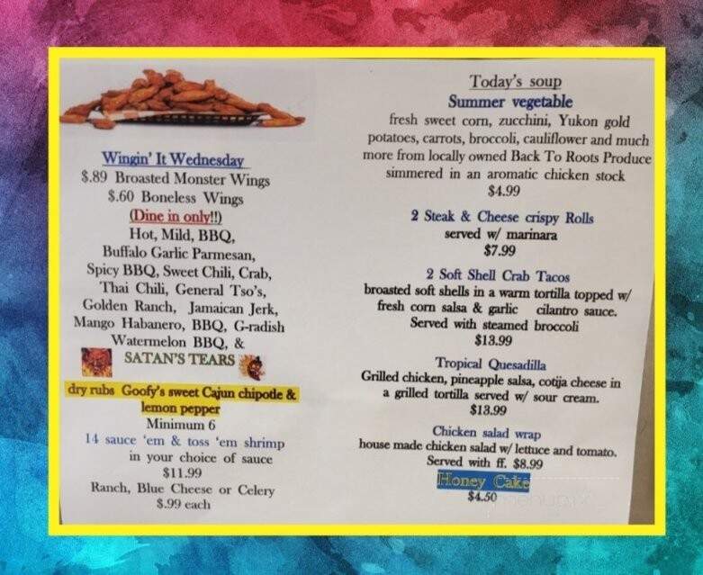 Goofy's Eatery & Spirits - Spring Grove, PA