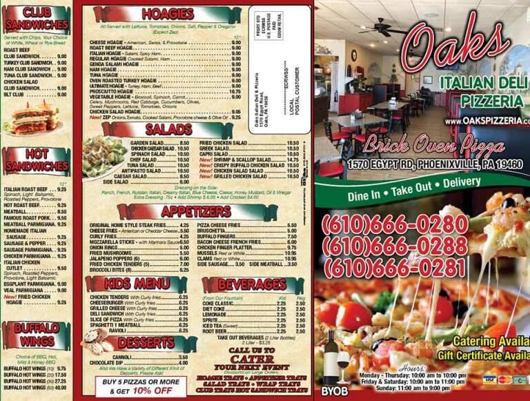 Oaks Italian Deli - Oaks, PA