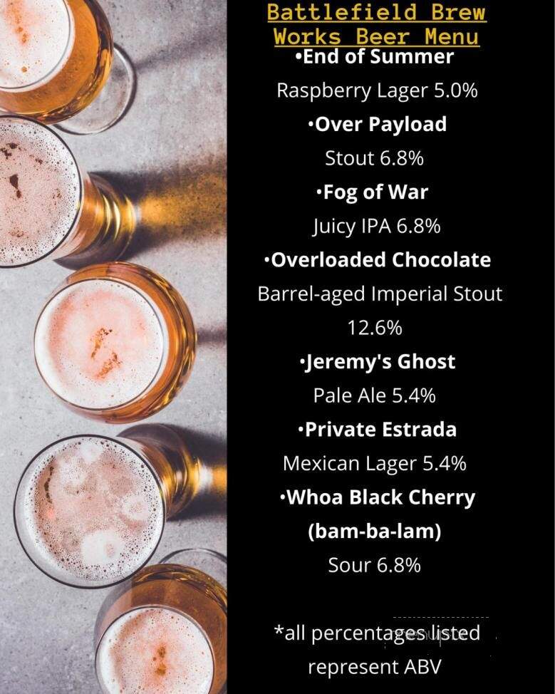 Battlefield Brew Works - Gettysburg, PA