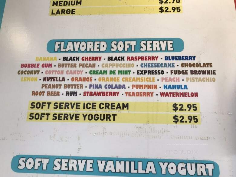 Wood's Soft Ice Cream - White Haven, PA