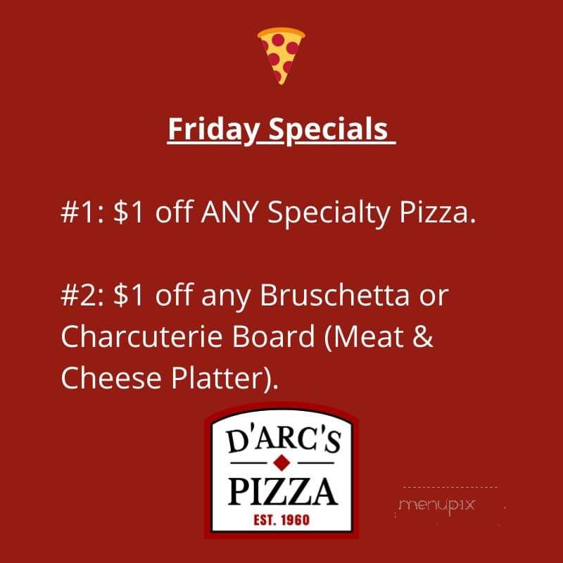 D'Arc's Pizza Shop - Windber, PA