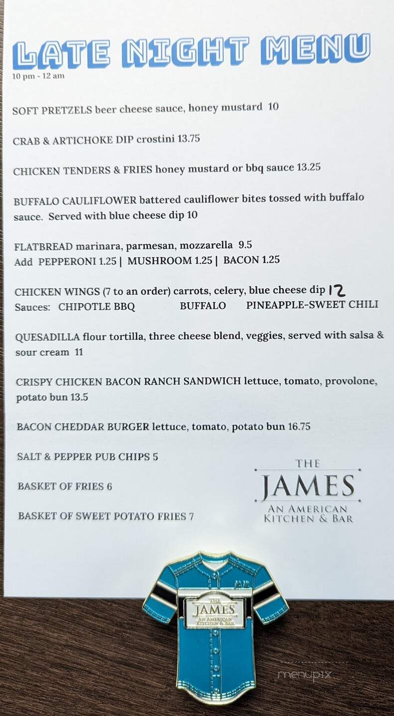 James American Kitchen & Bar - Williamsport, PA