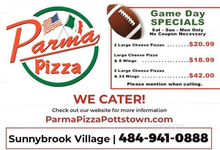 Parma Pizza - Pottstown, PA