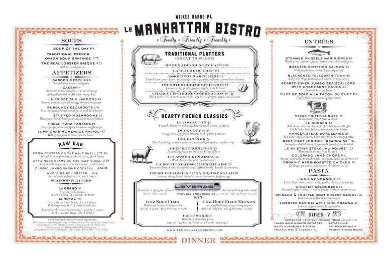 Le Manhattan Bistro - Wilkes-Barre, PA