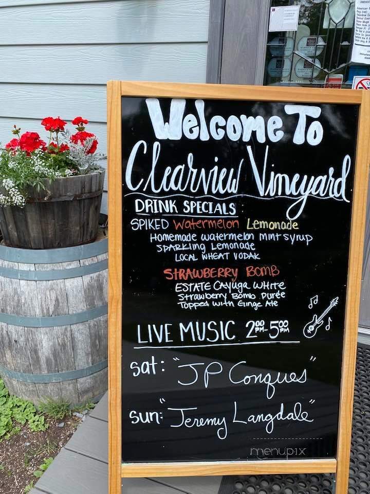 Clearview Vineyard - Warwick, NY