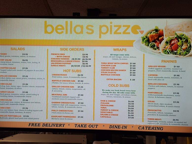 Bella's Pizza - Selinsgrove, PA