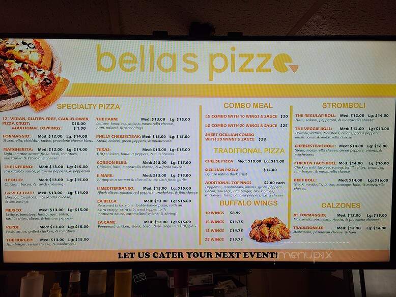 Bella's Pizza - Selinsgrove, PA