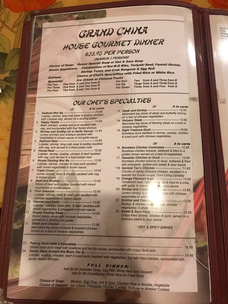 Grand China Restaurant - Lancaster, PA