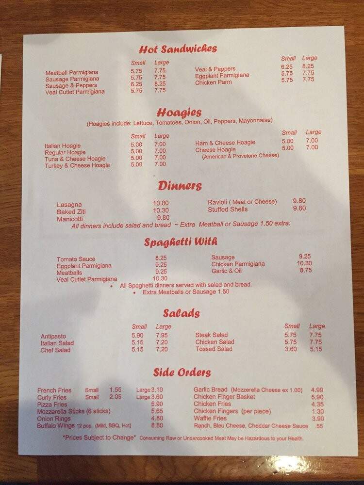 Joe's Pizza - Williamsport, PA