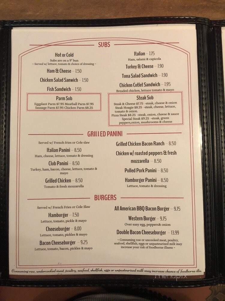 Back Draft Pizzeria and Pub - Uniontown, PA