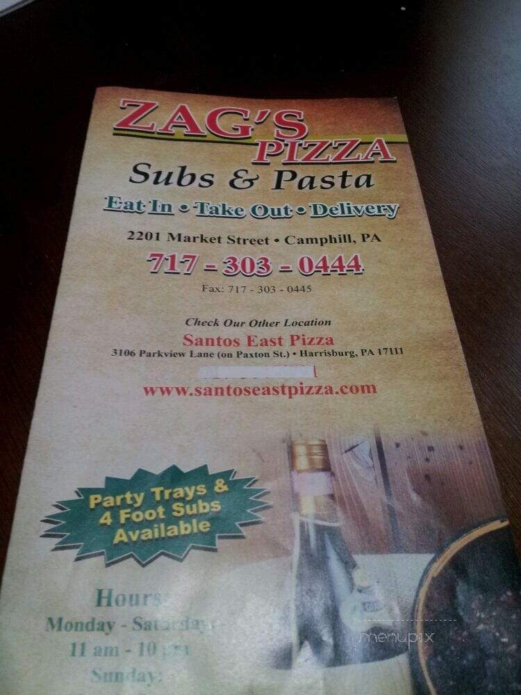 Zag's Pizza - Camp Hill, PA