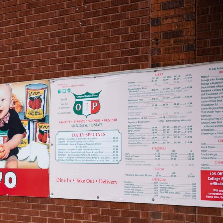 Original Italian Pizza - Altoona, PA