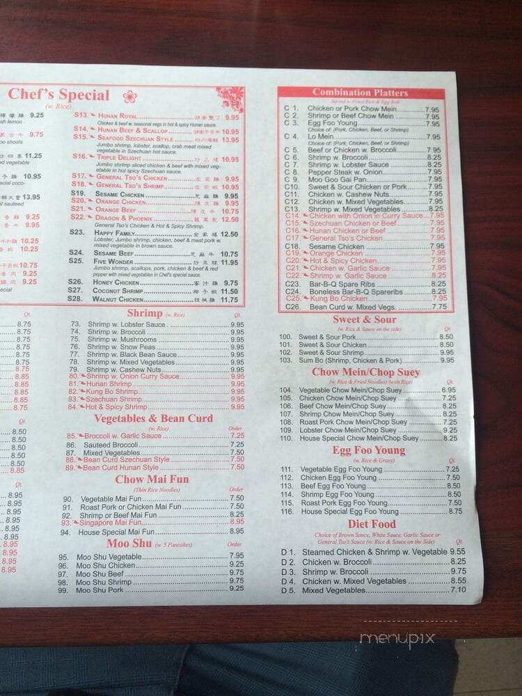 Great Wall Chinese Restaurant - Mount Pleasant, PA