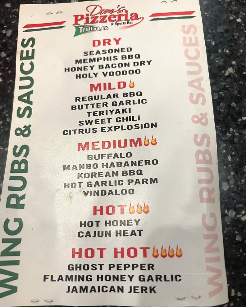 Dom's Pizzeria - Trafford, PA