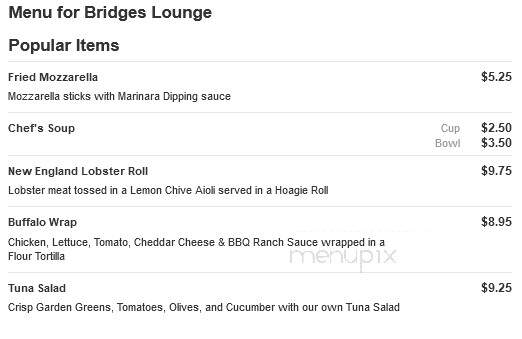 Bridges Lounge at the Radisson - Camp Hill, PA