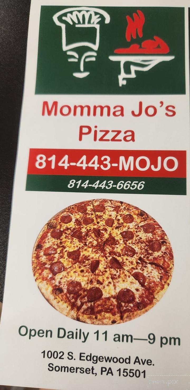 Momma Jo's Pizza - Somerset, PA