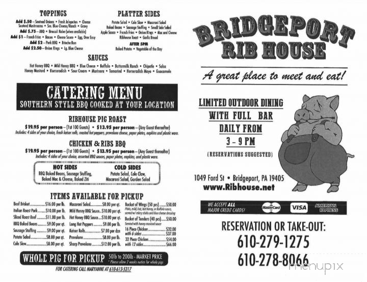 Bridgeport Rib House - Bridgeport, PA