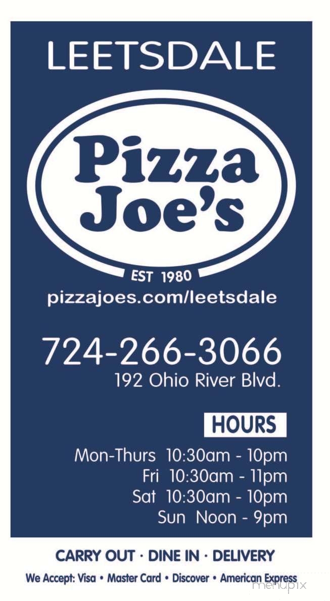 Pizza Joe's - Ambridge, PA