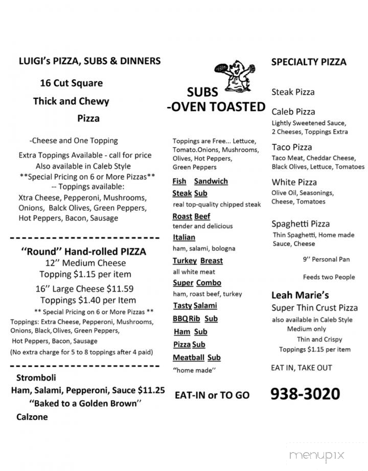 Luigi's - Punxsutawney, PA