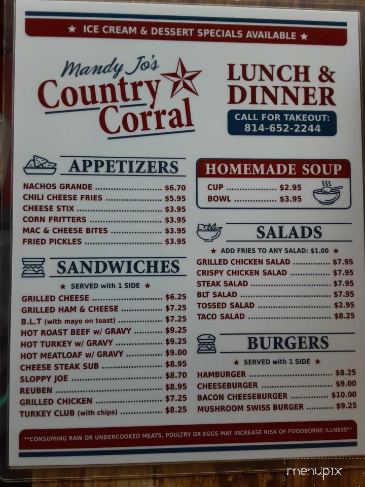 Corral Drive In - Everett, PA