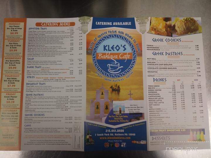 Kleo's Baklava Cafe - Hatboro, PA