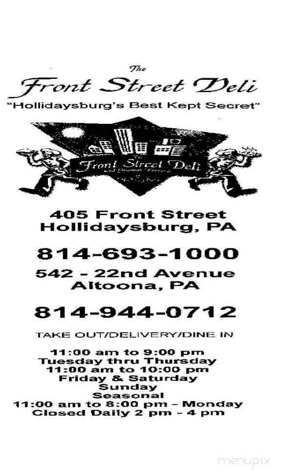 Front Street Deli - Hollidaysburg, PA