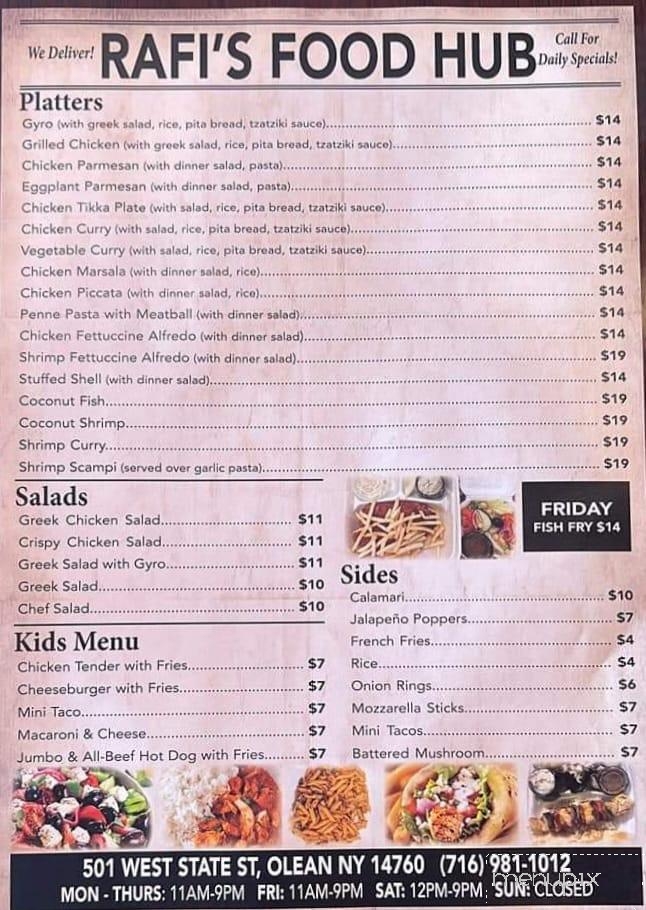 Rafi's Food Hub - Olean, NY