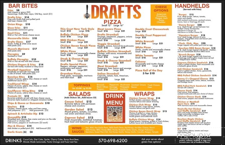 Draft's Bar & Grill - Lake Ariel, PA