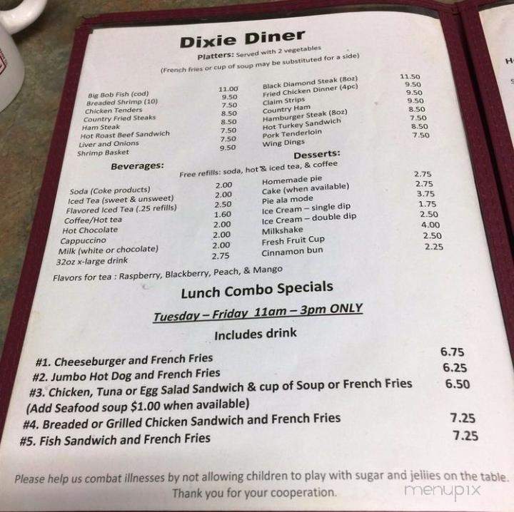 Dixie Eatery - Smithsburg, MD