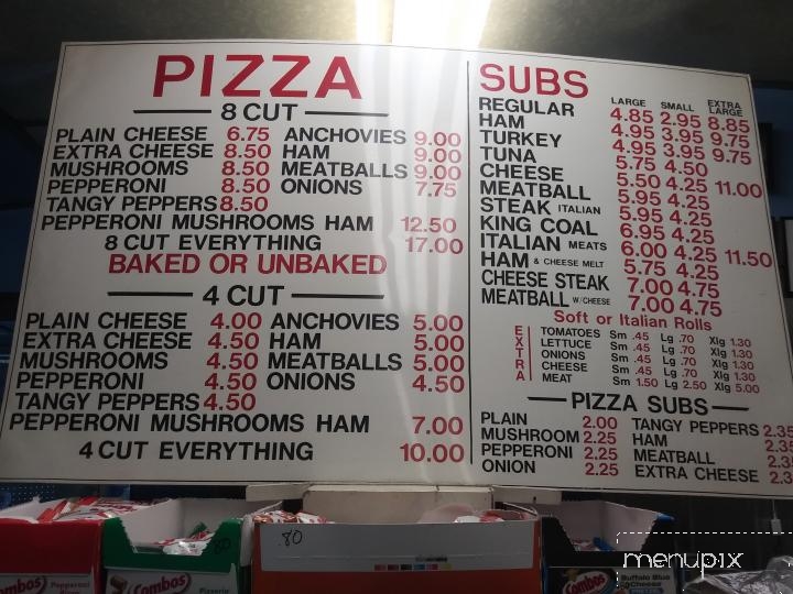 Charlie's Pizza & Sub Shop - Pottsville, PA