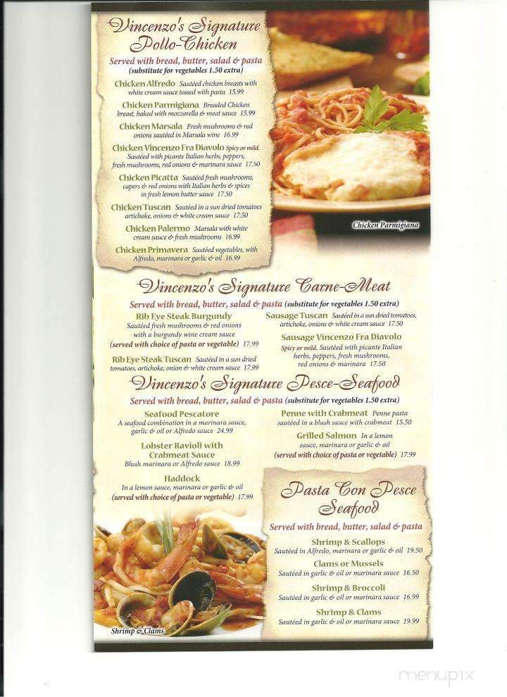 Vincenzo's Italian Cuisine - Williamsport, PA